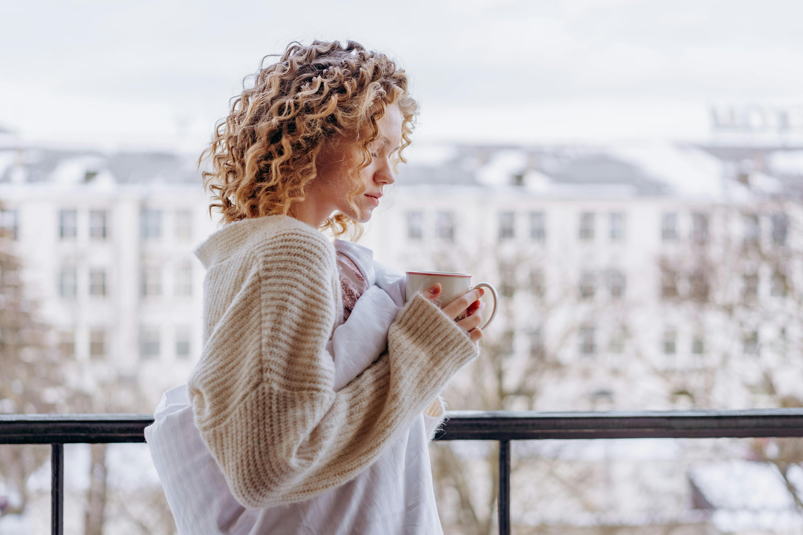 Women drinking menopause tea