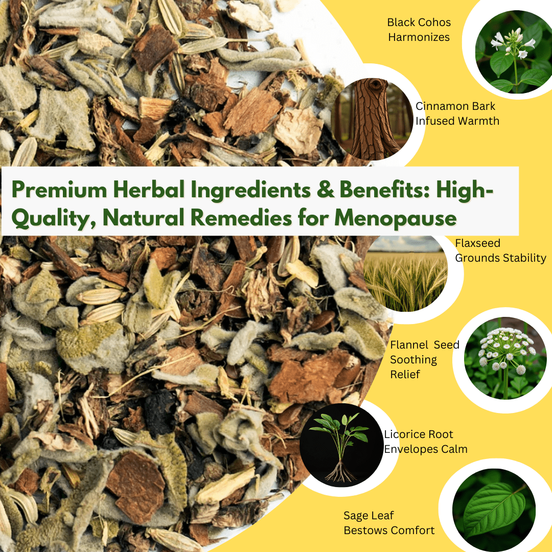 Bright Peace Menopause Herbal Tea Blend – Evening Tea