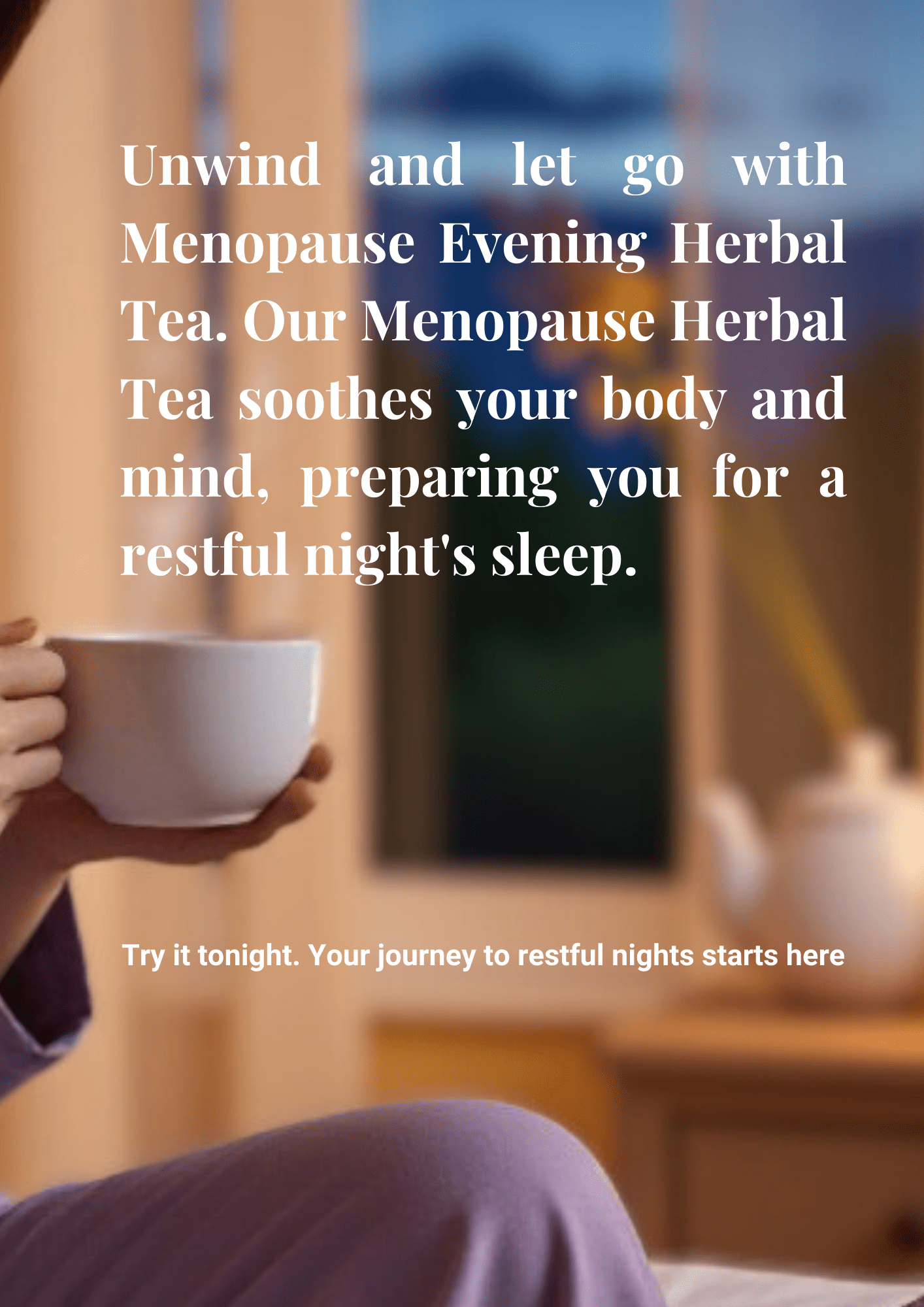 Bright Peace Menopause Herbal Tea Blend – Evening Tea